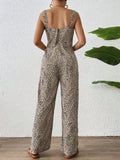 Nukty  Elegant casual women's romper H edition double strap printed romper