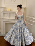 Nukty Fashion Women Spaghetti Strap Elegant Midi Dresses New Summer French Evening Birthday Gift Backless Prom Clothes