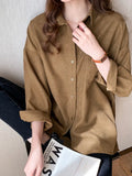 Nukty Plus Size Korean Style Blouses Long Sleeve Clothes Office Autumn Shirt Women Shirts Winter Clothes Elegant Women Blouses