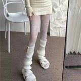Nukty Love Flower Mesh Kawaii Japanese Girls Lolita Ins Stockings Cute White Pantyhose Spring Summer Ultra-thin Transparent Hosiery