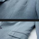 Nukty Men's COTTON Linen Casual Blazer ,Slim Fit Suit Jacket,Suitable for Spring and Autumn, Polyester Lining , Plus Size M-6XL