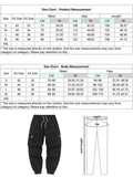 Nukty Men's Cargo Pant Solid Mid-waist Elastic Tooling Trousers Techwear Sweatpants with Flap Pocket Drawstring Beam Feet Pants