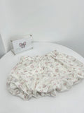 Nukty Summer Women Korean Vintage Ballet Core 2000s Party Rave Y2k Outfits 2 Piece Set Mori Girl Floral Fairy Dress + Cute Mini Shorts