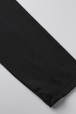 Nukty - Sexy Solid Patchwork One Shoulder Pencil Skirt Dresses(5 Colors)