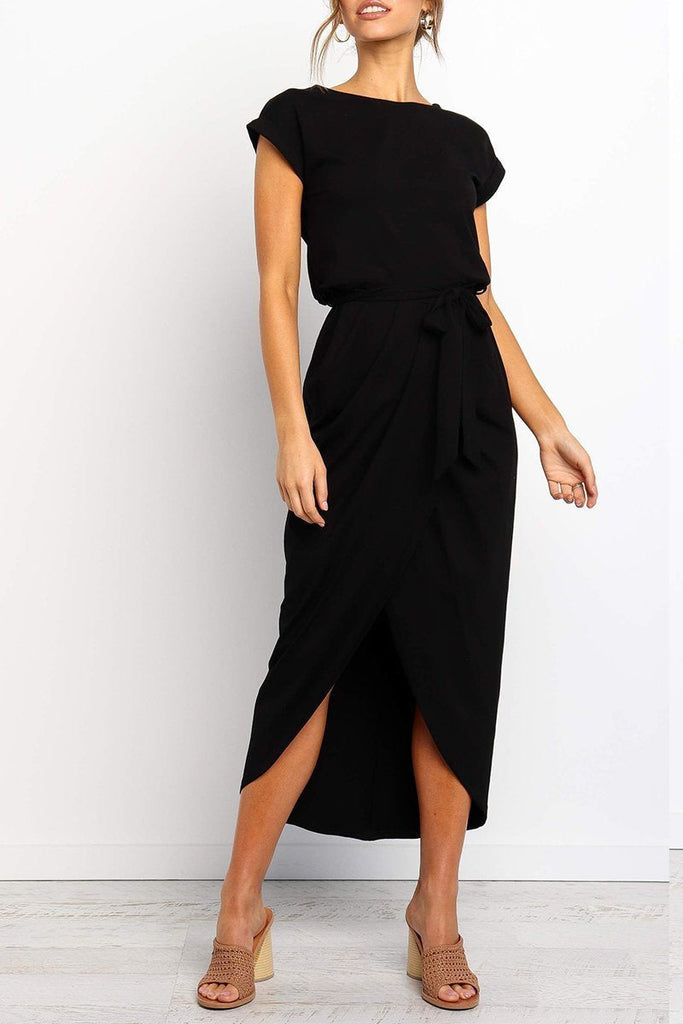 Nukty - After Midnight Ankle Length Midi Dress(4 Colors)