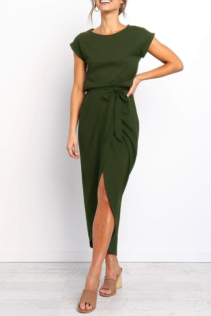 Nukty - After Midnight Ankle Length Midi Dress(4 Colors)