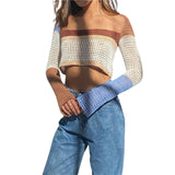 Skeleton Corset Crop Tops y2k Gothic Clothes Crochet Hollow Out Tanks Women Summer Tee 2000s Aesthetic T Shirt Ropa Gotica Mujer