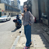 Nukty Basic Jackets Women Summer Sun-proof Loose Solid Simple Ulzzang Vintage Fashion Soft Ladies Chic New Daily Clothing Leisure Fit