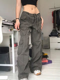 Nukty Straight Leg Jeans Woman High Waist Baggy Jeans Y2K Clothes Streetwear Bottoms Cargo Brown Black Pants Jeans Wide Sweatpants