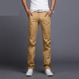 Nukty Classic 9 Color Casual Pants Men Spring summer New Business Fashion Comfortable Stretch Cotton Straigh Jeans Trousers