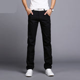 Nukty Classic 9 Color Casual Pants Men Spring summer New Business Fashion Comfortable Stretch Cotton Straigh Jeans Trousers