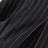 Nukty New Spring Summer Chic Vintage Preppy Style Striped High-Waist Pleated Mini Skirt Thin Hot Girl A-Line Skirt Women Fashion