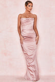 High Quality Satin Bodycon Dress Women Summer Party Dress New Arrivals House of Cb Green Dress Celebrity Evening Club Dress