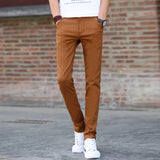 Nukty Classic 9 Color Casual Pants Men Spring summer New Business Fashion Comfortable Stretch Cotton Straigh Jeans Trousers