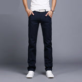 Nukty Classic 9 Color Casual Pants Men Spring summer New Business Fashion Comfortable Stretch Cotton Straigh Jeans Trousers