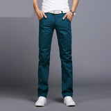 Nukty Classic 9 Color Casual Pants Men Spring summer New Business Fashion Comfortable Stretch Cotton Straigh Jeans Trousers