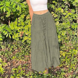 Fashion Women Long Skirts Vintage Irregular High Waist Package Hip Slim Skirt 2000s Harajuku Aesthetic Skinny Streetwear Skirt