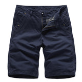 Nukty Brand New Mens Cargo Shorts High Quality Black Short Pants Men Cotton Solid Casual Beach Shorts Men Summer Bottom