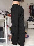Nukty Straight Leg Jeans Woman High Waist Baggy Jeans Y2K Clothes Streetwear Bottoms Cargo Brown Black Pants Jeans Wide Sweatpants