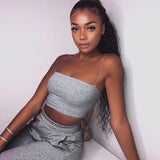 Black Basic Tank Tops Tees Sleeveless Backless Spaghtti Strap Crop Tube Top Casual Fashion Fitness Buttons Tee Vest Tanks Camis