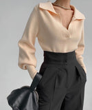 Y2K Spring Fall Fashion Women V-Neck Long Sleeves Cardigan Sweater Top Knitted Loose Solid Casual Women's Clothes