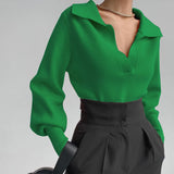 Y2K Spring Fall Fashion Women V-Neck Long Sleeves Cardigan Sweater Top Knitted Loose Solid Casual Women's Clothes