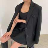 Nukty Spring And Autumn High Quality Stylish Women's Solid Color Oversize Big Loose Blazer Coat