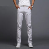 Nukty Classic 9 Color Casual Pants Men Spring summer New Business Fashion Comfortable Stretch Cotton Straigh Jeans Trousers