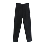 Nukty Pants For Women High Waist Woman Trousers Autumn Fashion Streetwear Office Elegant Casual Famale Stright Pants