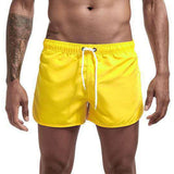 Nukty Beach Shorts Quick Dry Mens Swimwear Board Briefs New Hot Summer Swim Trunks Sport Gym Running Shorts Male Beachwear
