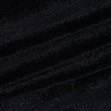 Nukty 90s Vintage Velvet Black Crop Top Elegant Lady Lace Flare Sleeve V Neck T-shirt Harajuku Grunge Retro Tees Women Gothic Clothes