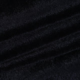 Nukty 90s Vintage Velvet Black Crop Top Elegant Lady Lace Flare Sleeve V Neck T-shirt Harajuku Grunge Retro Tees Women Gothic Clothes