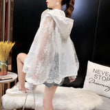 Nukty Basic Jackets Women Lace Hollow Out Elegant Sun-proof Summer Vacation Simple All-match Mujer Loose Leisure Thin Korean Fashion