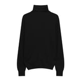 Nukty Winter High Quality Wwomen's Wool Sweater Solid Color High-neck Pullover Long-sleeved Knit Top