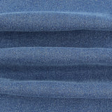 Nukty Y2K Aesthetics Retro Buttons Full Length Blue Denim Pants Women Slim Streetwear 2000s Cute Pockets Trim Low Rise Jeans