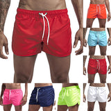 Nukty Beach Shorts Quick Dry Mens Swimwear Board Briefs New Hot Summer Swim Trunks Sport Gym Running Shorts Male Beachwear