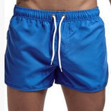 Nukty Beach Shorts Quick Dry Mens Swimwear Board Briefs New Hot Summer Swim Trunks Sport Gym Running Shorts Male Beachwear