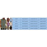 Summer Top Shirt Men Tank Top Turn Down Collar Sleeveless Shirts Pocket Imitation Linen Slim Fit Shirt For Men Summer Streetwear