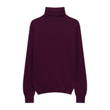 Nukty Winter High Quality Wwomen's Wool Sweater Solid Color High-neck Pullover Long-sleeved Knit Top
