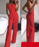Nukty Elegant Strapless Long Rompers Women Jumpsuit Summer Sleeveless Wide Leg Club Party Outfits Lady Plus Size 3XL White Overalls