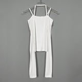 Nukty Women Cropped Tee Shirts Lady Long Sleeve Halter Slash Neck Stretchy Crop Tops Girls Slim T Shirts