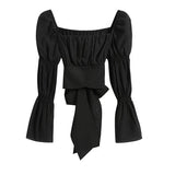 Nukty Backless Sexy Vintage Fairy Dress Women Sweet Elegant Princess Evening Party Dresses Female Casual Korean Long Sleeve Chic Dress