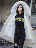New Women Long Coat Autumn Winter Warm Velvet Thicken Faux Fur Coats Parka Female Solid Big Pocket Jacket Outwear