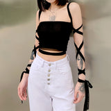 Nukty New Y2K Tops Print Sleeveless Casual Tank Tops  Aesthetic Fairy Grunge Gothic Sweet Cute 90s Egirl Camisole