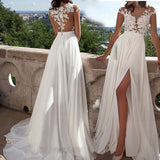 Elegant Evening White Dress Dress Women Lace V-neck Draped Asymmetrical Office Lady Wedding Party Long Fashion Women Dresses