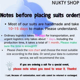 Nukty New Brown Men Suits Blazer Wedding Suit Prom Slim Fit 2 Pieces Groom Tuxedos Best Mens Party Suits (Jacket+Pants) Custom Made
