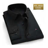 NUKTY  reserva aramy New men shirt Long Sleeve Men Dress Shirt Fashion Male Business Formal Wear Office Working Shirts white shirt