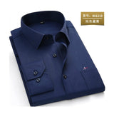 NUKTY  reserva aramy New men shirt Long Sleeve Men Dress Shirt Fashion Male Business Formal Wear Office Working Shirts white shirt