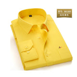 NUKTY  reserva aramy New men shirt Long Sleeve Men Dress Shirt Fashion Male Business Formal Wear Office Working Shirts white shirt