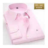 NUKTY  reserva aramy New men shirt Long Sleeve Men Dress Shirt Fashion Male Business Formal Wear Office Working Shirts white shirt